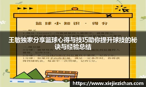 王敏独家分享篮球心得与技巧助你提升球技的秘诀与经验总结
