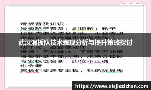 武汉滑板队技术表现分析与提升策略探讨
